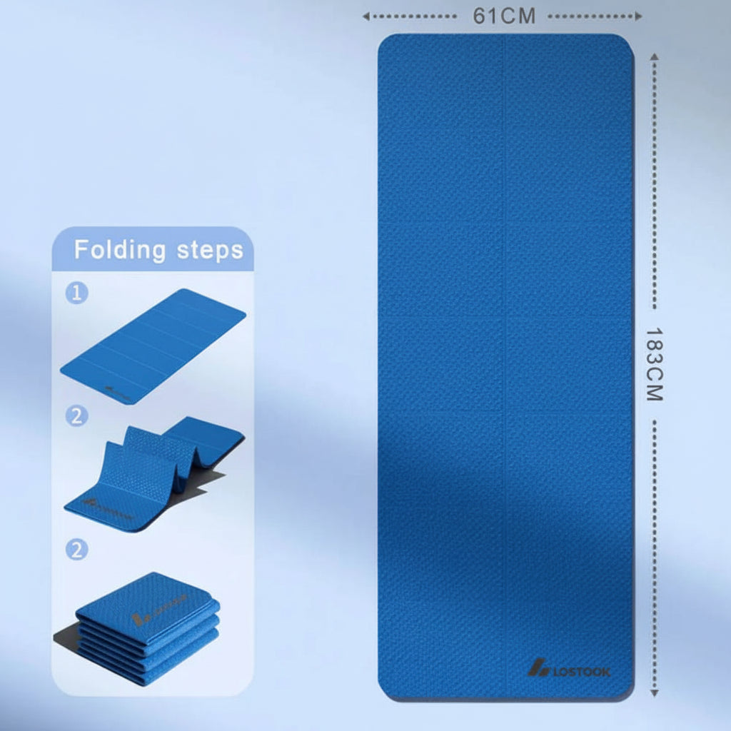 Faltbare Yoga Matte aus TPE